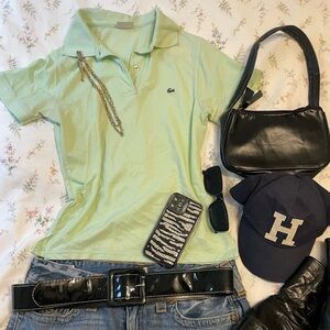 Lacoste Women’s Key Lime Polo